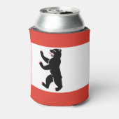 ベルリン国旗クーラーボックス 缶クーラー (缶裏面)