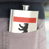 ベルリン国旗スキットル フラスク (インサイチュ)
