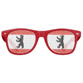 ベルリン国旗レトロサングラス レトロサングラス (正面)