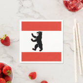 ベルリン国旗紙ナプキンス スタンダードカクテルナプキン (インサイチュ)