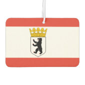 ベルリン国旗 カーエアーフレッシュナー (裏面)