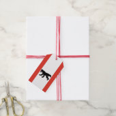 ベルリン国旗 ギフトタグ (より糸付き)