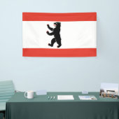 ベルリン国旗（ドイツ市） 横断幕 (トレードショー)