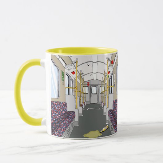 ベルリン地下鉄コーヒーマグ マグカップ (左)
