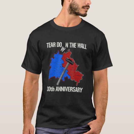ベルリン壁崩壊ドイツ30周年記念 Tシャツ (正面)