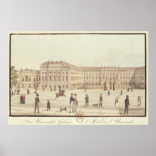 ベルリン大学 ポスター (正面)