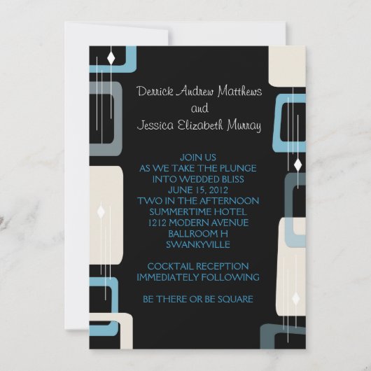 ベルリン招待状:プール 招待状 (正面)