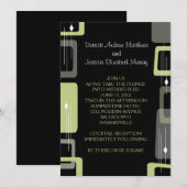 ベルリン招待状:ライム 招待状 (正面/裏面)