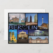 ベルリン数々の画像はがき ポストカード (正面/裏面)