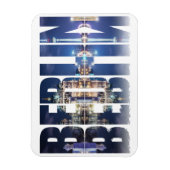 ベルリン文字土産 マグネット (縦)