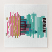 ベルリン旅行のポスター ジグソーパズル (横)