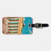 ベルリン旅行ポスター ラゲッジタグ (正面横)