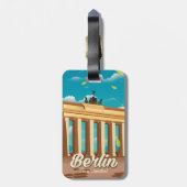 ベルリン旅行ポスター ラゲッジタグ (裏面縦)