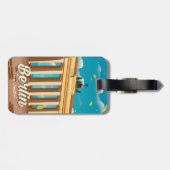 ベルリン旅行ポスター ラゲッジタグ (裏面横)