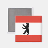 ベルリン磁石国旗 マグネット (正面/裏面)