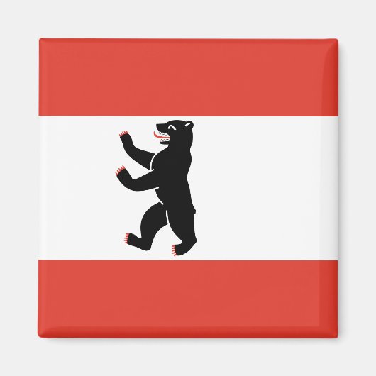 ベルリン磁石国旗 マグネット (正面)