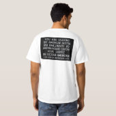 ベルリン米国軍 Tシャツ (裏面フル)