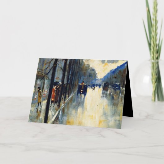 ベルリン通りイン後半秋, カード (正面)