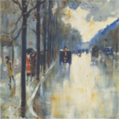 ベルリン通り後半秋、有名なアートワーク、 シール (正面)