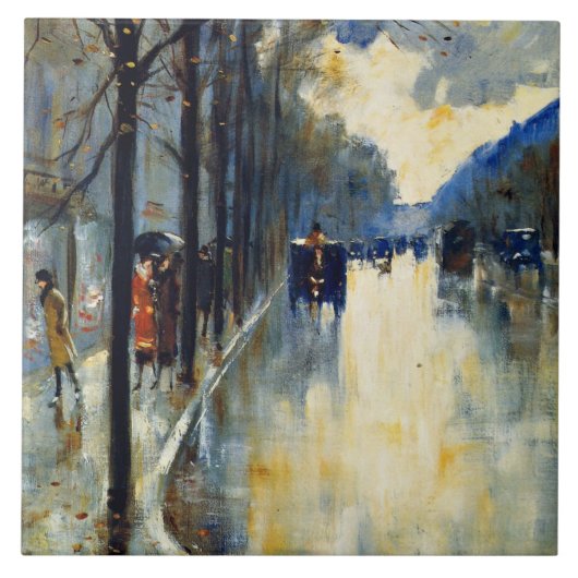 ベルリン通り後半秋、有名なアートワーク、 タイル (正面)