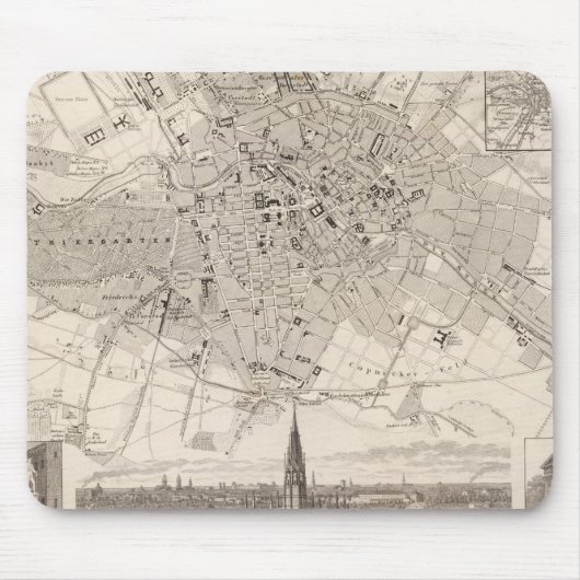 ベルリン2 マウスパッド (正面)