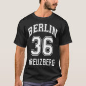 ベルリン36 Kreuzberg: ベルリンのフードへのノスタルジア Tシャツ (正面)