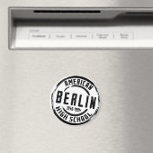 ベルリン・アメリカン高校スタンプA004 マグネット (インサイチュ (食洗機))