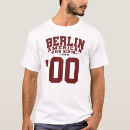 ベルリン・アメリカン・ハイスクール クラスイヤー Tシャツ