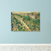 ベルリン、ウンターデンリンデン、1922年 キャンバスプリント (インサイチュ (ウッドフロア))