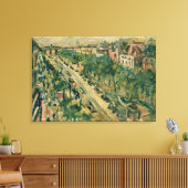 ベルリン、ウンターデンリンデン、1922年 キャンバスプリント (インサイチュ (リビング))