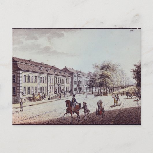 ベルリン，オペラハウスのビュー ポストカード (正面)