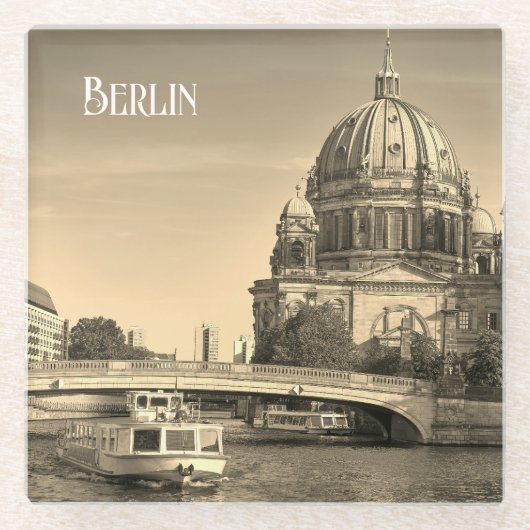 ベルリン ガラスコースター (正面)