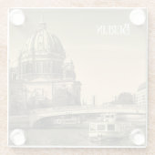 ベルリン ガラスコースター (裏面)