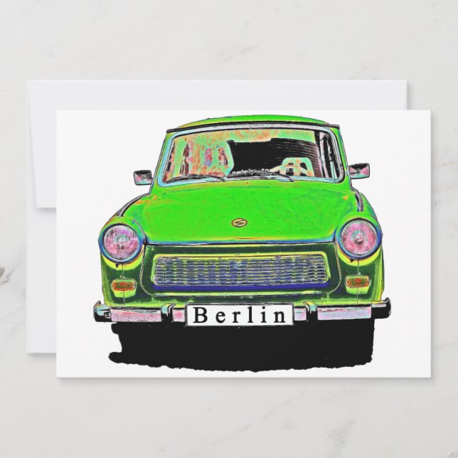ベルリン，グリーントラバント車 (正面)