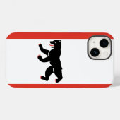 ベルリン・ケースメイトiPhoneケース国旗 Case-Mate iPhoneケース (裏面 (横))