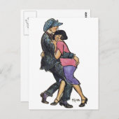 ベルリン・ダンサー1900年代初頭 ポストカード (正面/裏面)