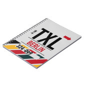 ベルリン – トラベルジャーナル ノートブック (左側)