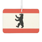 ベルリン・トートバッグ国旗 カーエアーフレッシュナー (裏面)