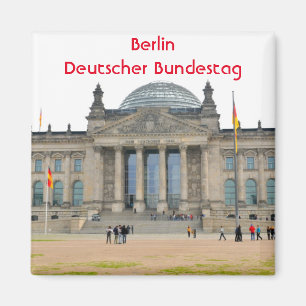 ベルリン、ドイツのReichstagの建物 マグネット