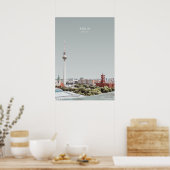 ベルリン，ドイツ旅行作品 ポスター (キッチン)