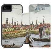 ベルリン、ドイツ1737年 INCIPIO iPhoneウォレットケース (フォリオ Open)