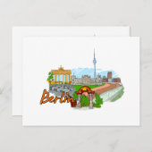 ベルリン – ドイツ ポストカード (正面/裏面)