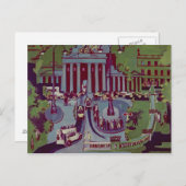 ベルリン，ブランデンブルク門， 1929 ポストカード (正面/裏面)