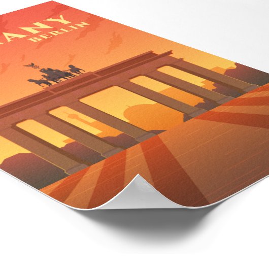 ベルリン ポスター (角)