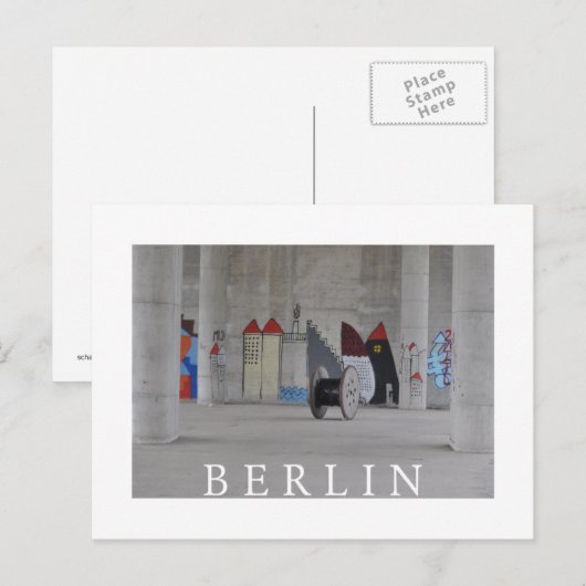 ベルリン ポストカード (正面/裏面)