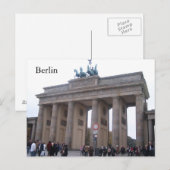 ベルリン ポストカード (正面/裏面)
