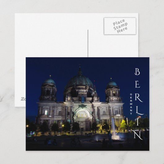 ベルリン ポストカード (正面/裏面)