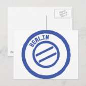 ベルリン ポストカード (正面/裏面)