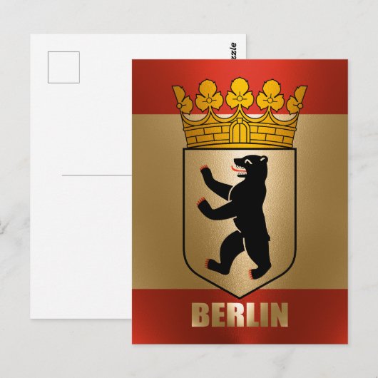 ベルリン ポストカード (正面/裏面)