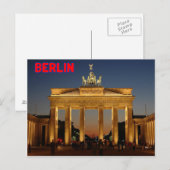 ベルリン ポストカード (正面/裏面)